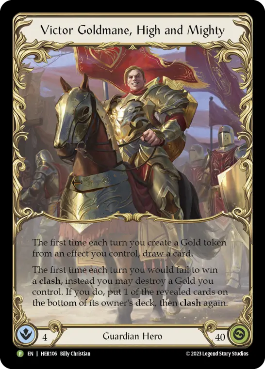 Card: Victor Goldmane, High and Mighty