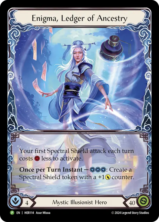 Card: Enigma, Ledger of Ancestry