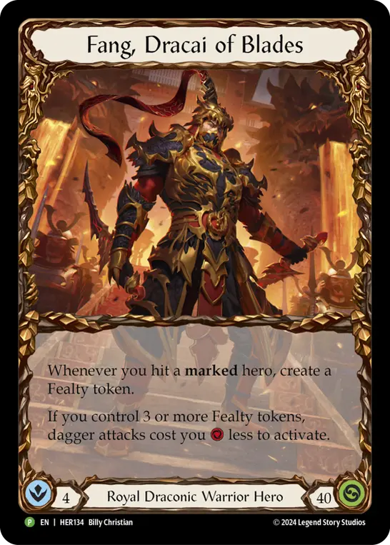Card: Fang, Dracai of Blades