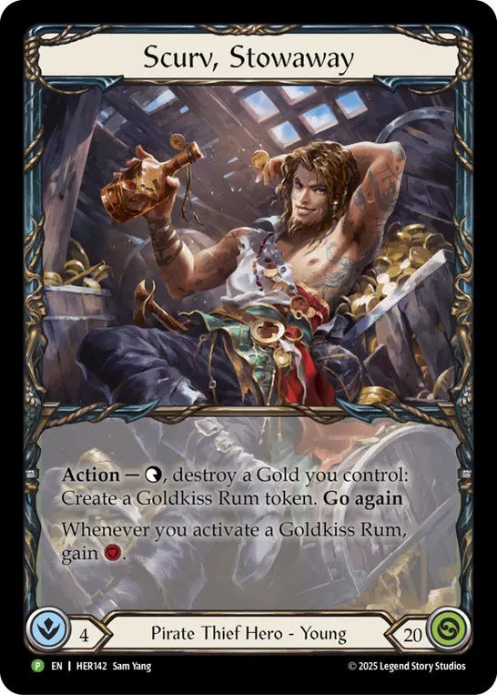 Card: Scurv, Stowaway