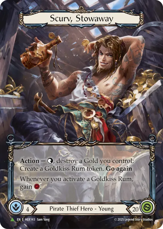 Card: Scurv, Stowaway