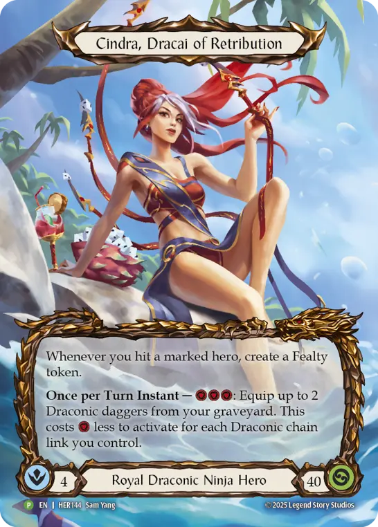 Card: Cindra, Dracai of Retribution