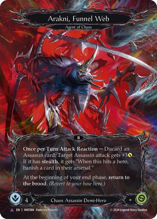 Card: Arakni, Funnel Web