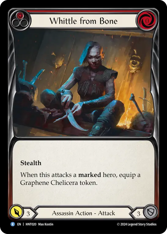Card: Whittle from Bone (red)