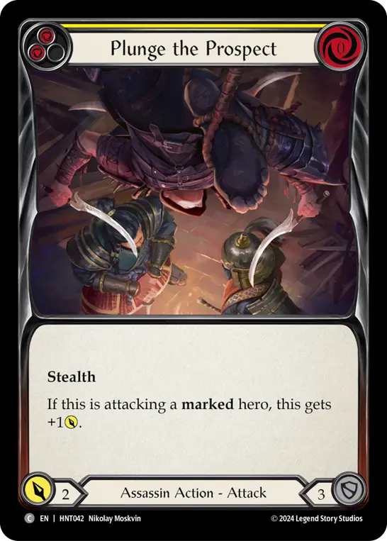 Card: Plunge the Prospect (yel)