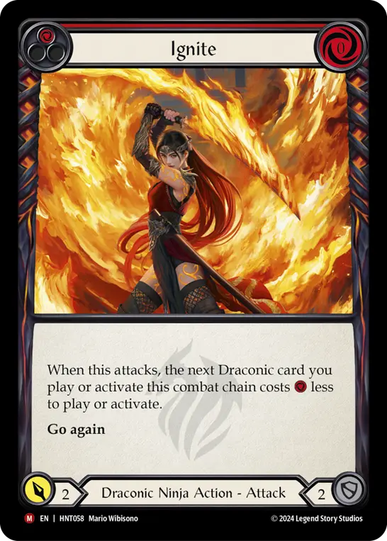 Card: Ignite (red)