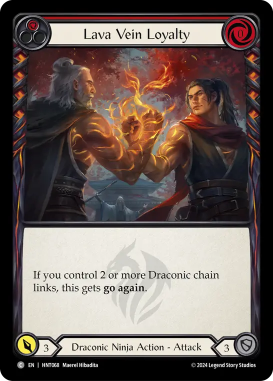 Card: Lava Vein Loyalty (red)