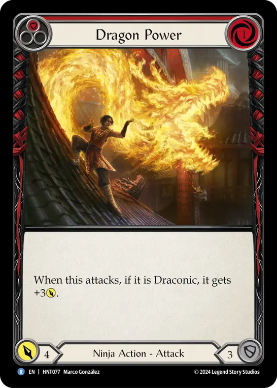 Card: Dragon Power (red)