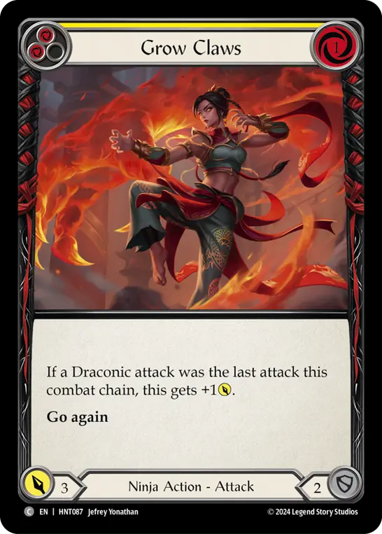 Card: Grow Claws (yel)