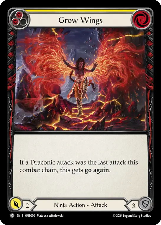 Card: Grow Wings (yel)