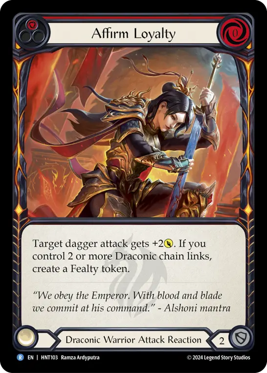 Card: Affirm Loyalty (red)