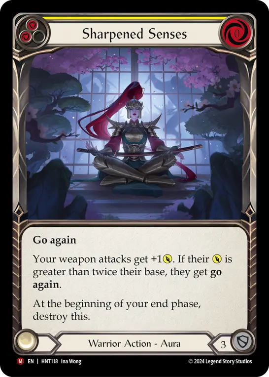 Card: Sharpened Senses (yel)