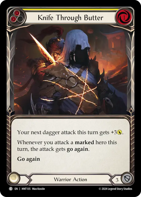 Card: Knife through Butter (yel)