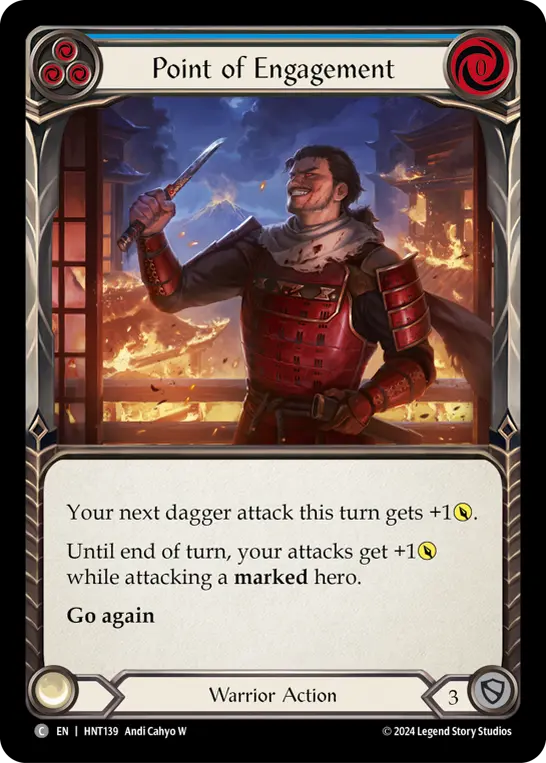 Card: Point of Engagement (blu)