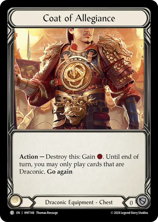 Card: Coat of Allegiance