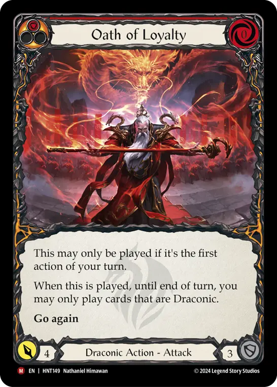 Card: Oath of Loyalty (red)
