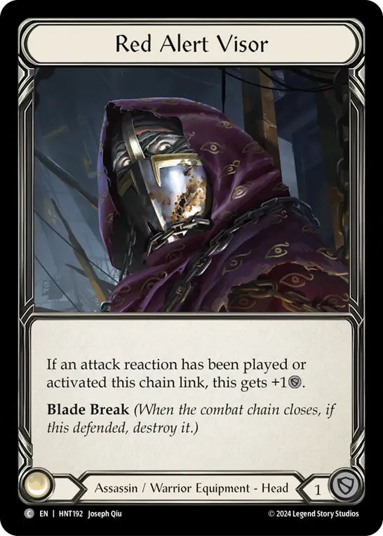 Card: Red Alert Visor