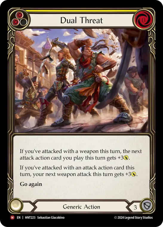 Card: Dual Threat (yel)