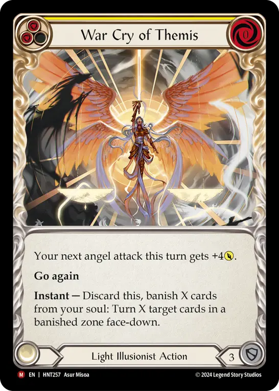 Card: War Cry of Themis (yel)