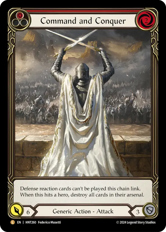 Card: Command and Conquer (red)