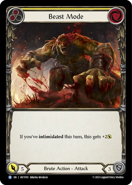 Card: Beast Mode (yel)