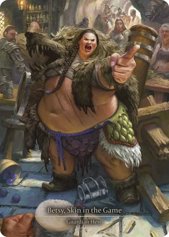 Card: Betsy, Skin in the Game