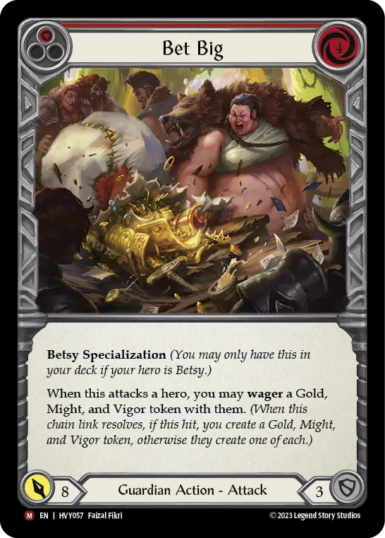 Card: Bet Big (red)