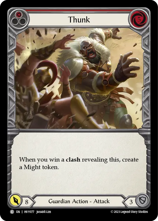 Card: Thunk (red)