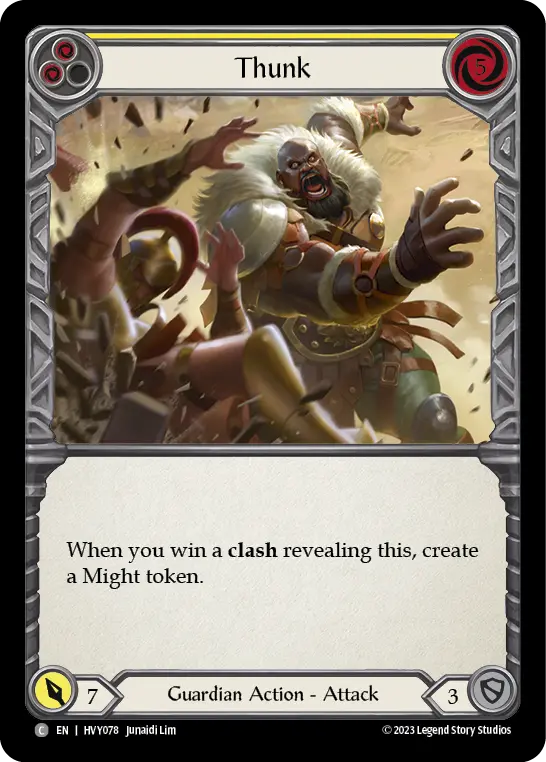 Card: Thunk (yel)