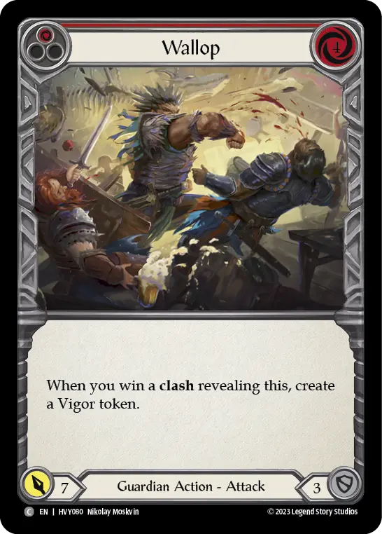 Card: Wallop (red)