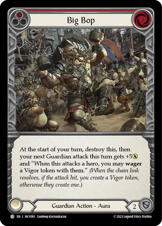 Card: Big Bop (red)