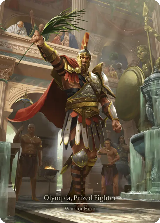 Card: Olympia, Prized Fighter