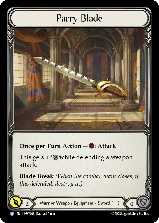 Card: Parry Blade