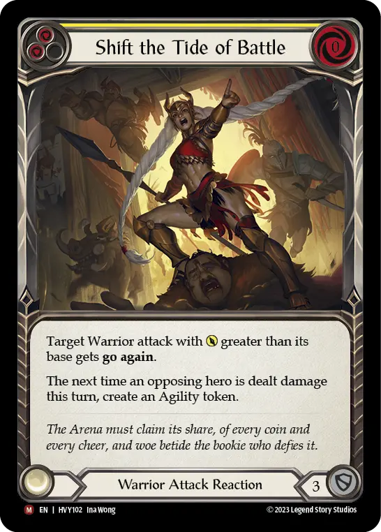Card: Shift the Tide of Battle (yel)