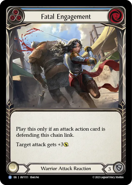 Card: Fatal Engagement (blu)