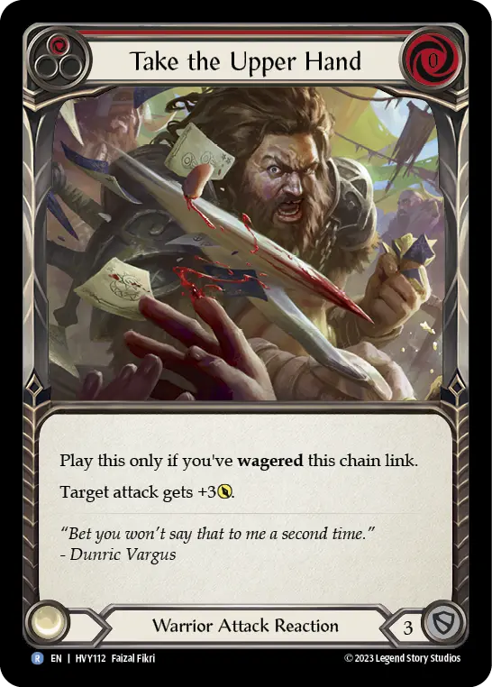 Card: Take the Upper Hand (red)