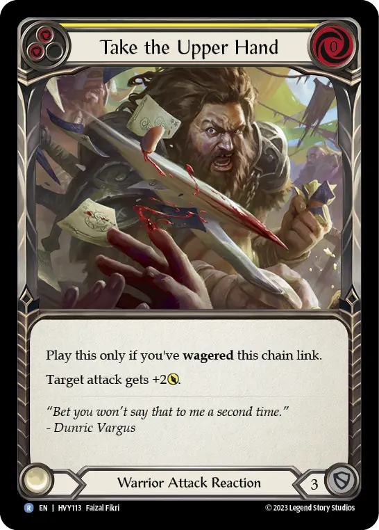 Card: Take the Upper Hand (yel)