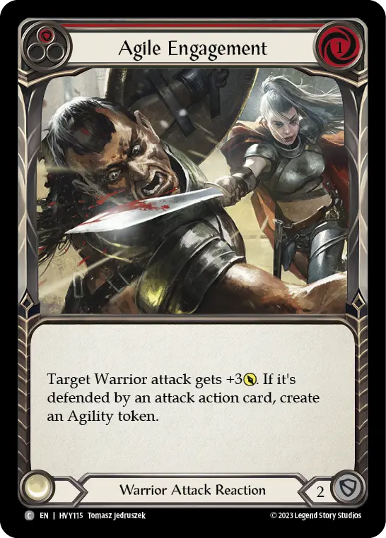 Card: Agile Engagement (red)