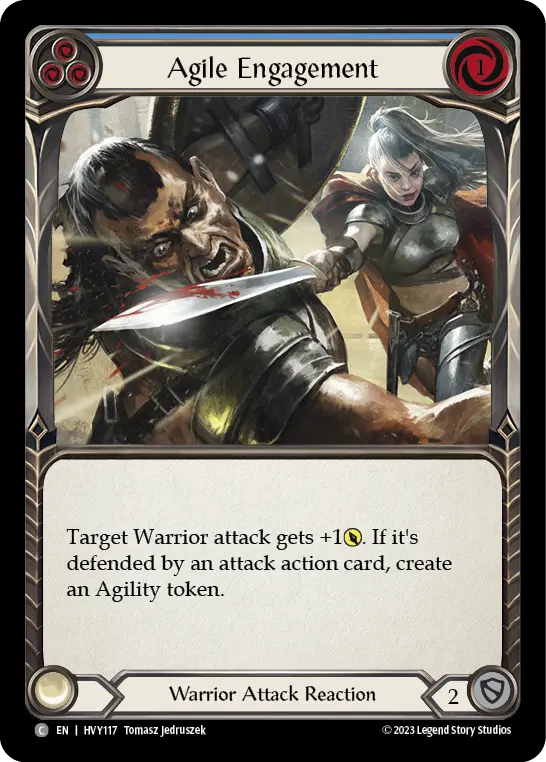 Card: Agile Engagement (blu)