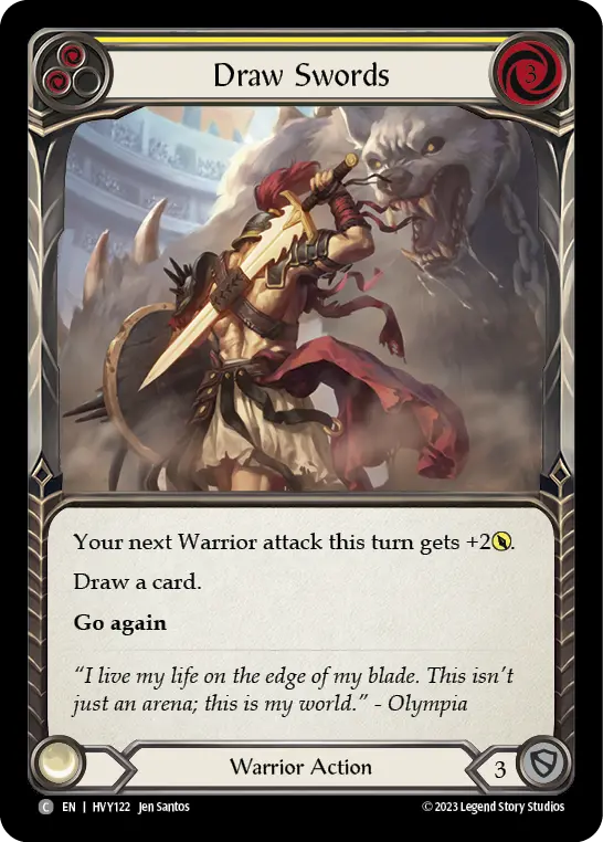 Card: Draw Swords (yel)