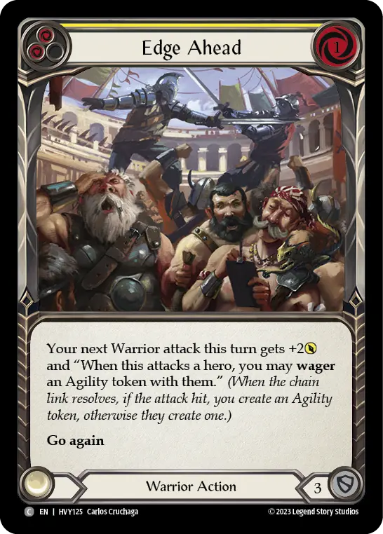 Card: Edge Ahead (yel)