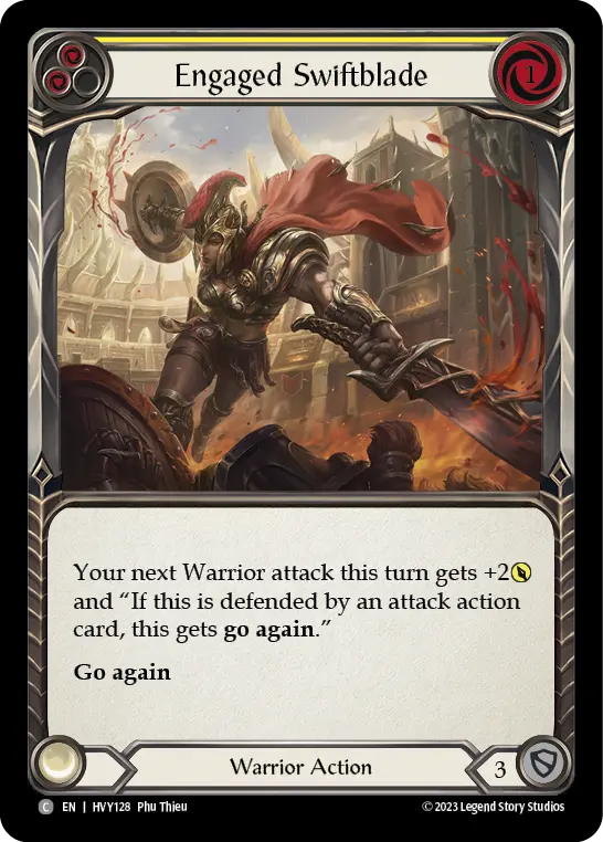 Card: Engaged Swiftblade (yel)