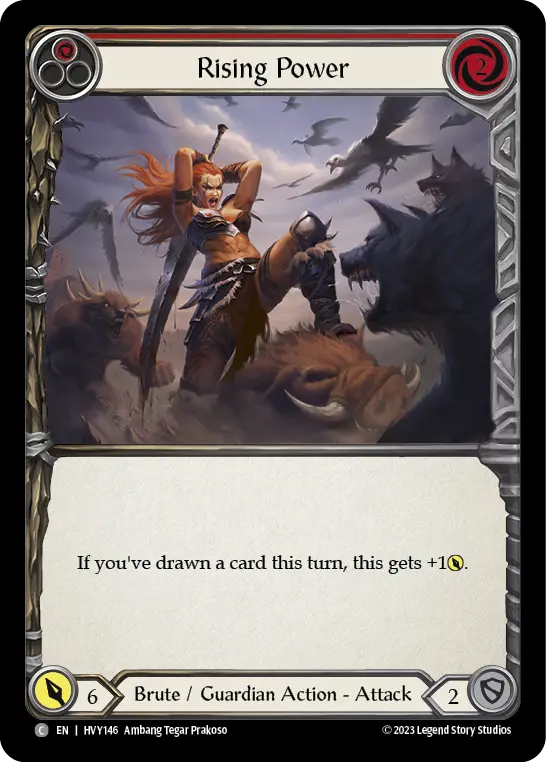 Card: Rising Power (red)