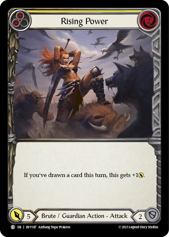 Card: Rising Power (yel)