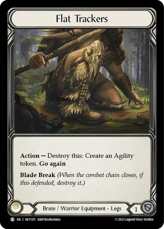 Card: Flat Trackers