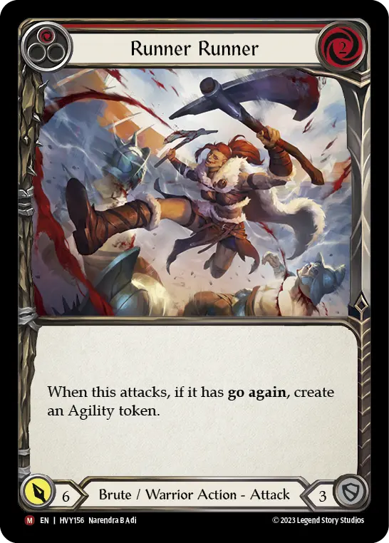 Card: Runner Runner (red)