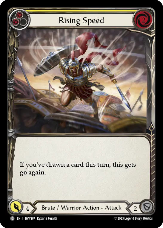 Card: Rising Speed (yel)