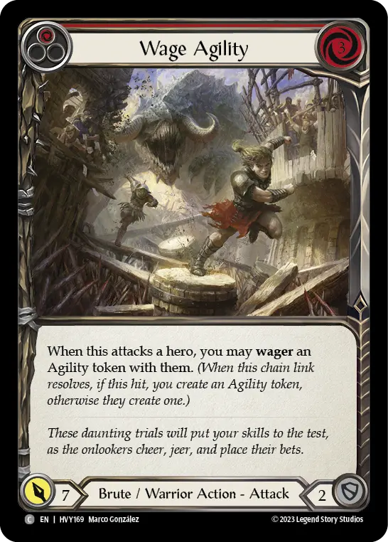 Card: Wage Agility (red)