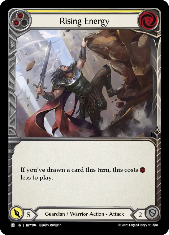 Card: Rising Energy (yel)