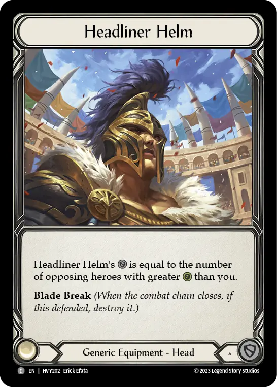 Card: Headliner Helm